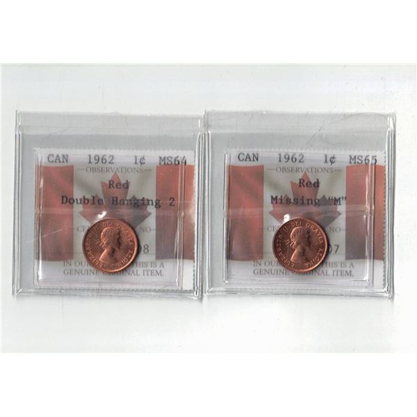 PCCS 1962 Missing M, Double Hanging 2