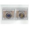 Image 2 : PCCS, 2024 RCAF 100th Ann. $2,  2 coin Lot, Professional Coin Certification System
