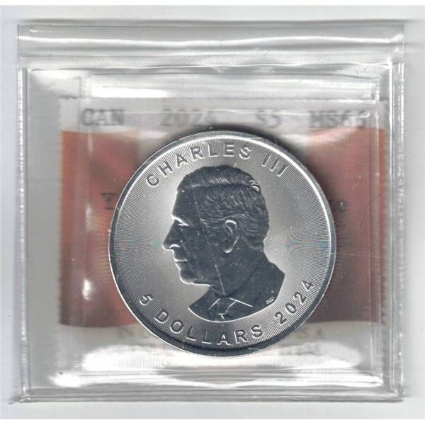 PCCS 2024 $5 SML Year of Snake Privy MS66  Professional Coin Certification System