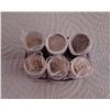 Image 1 : 6 Rolls of Dimes, different years.