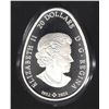 Image 2 : 2024 Canada $20 Dollars PYSANKA 1oz .9999 Pure Silver Easter Egg Shaped Coin