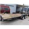 Image 3 : Triple Crown T/A 17' Dove Tail Equipment Trailer w/Ramps,
