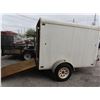 Image 4 : 2004 RJ Cargo S/A  5'  X  8'  X  5'  Enclosed Trailer w/Ramp