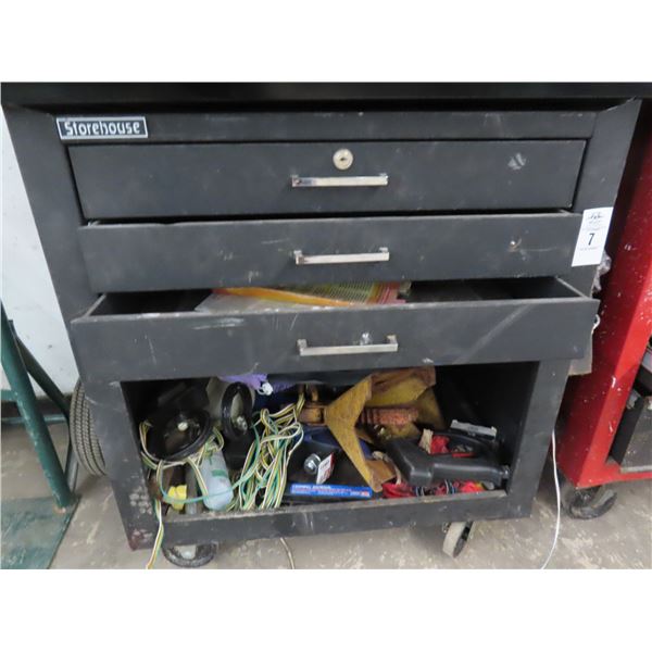 Storehouse Black Tool Cart