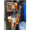 Image 1 : Ridgid Cordless Drill, Sawzall Charger w/Battery