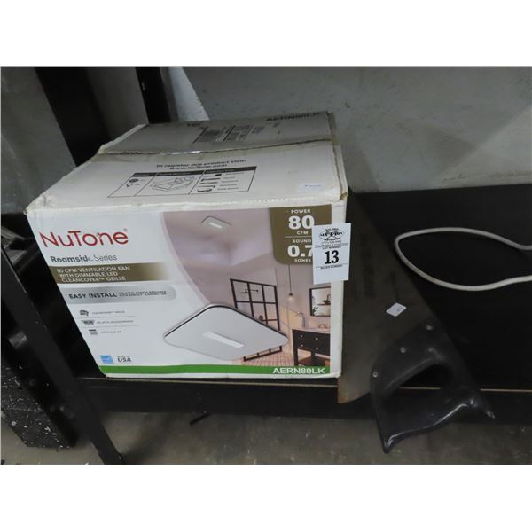 Newtone Bathroom Vent Fan w/LED Light