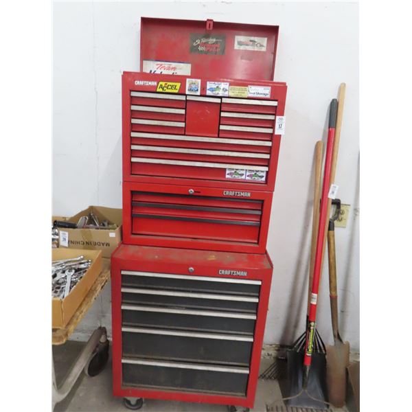 Craftsman 19 Compartment Stack Rolling Toolbox