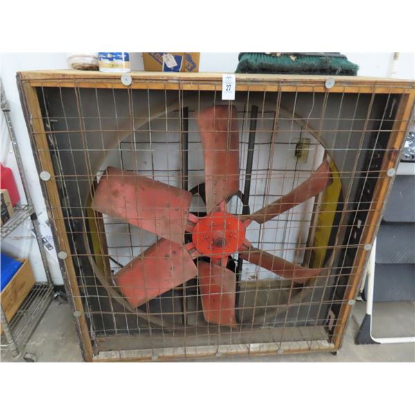 Rolling Box Fan