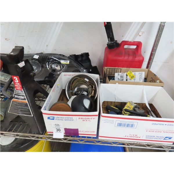 Jack Stand, Grease Gun, Hand Tools, Headlight, Hose