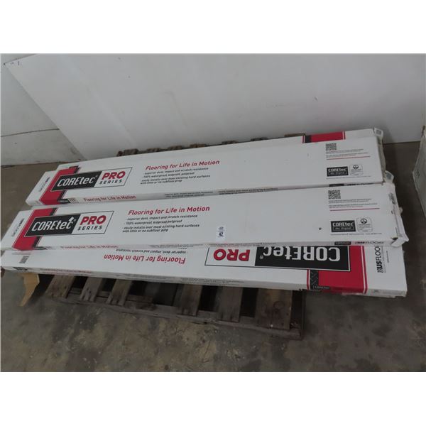 8-Coretec Flooring Case 36.64SF per Box - 8 X $