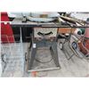 Image 1 : Craftsman 10" Table Saw w/Rolling Base