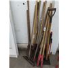 Image 1 : Post Hole Digger, Loppers, Shovels, Pitch Fork