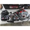 Image 1 : Craftsman Electric Circular Saw, Cordless Drills w/Batteries/Charger