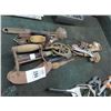 Image 1 : Asst. Pipe Wrenches, Vintage Hand Drills, Tools