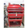 Image 1 : Husky 8 Compartment Stack Rolling Toolbox w/Some Tools