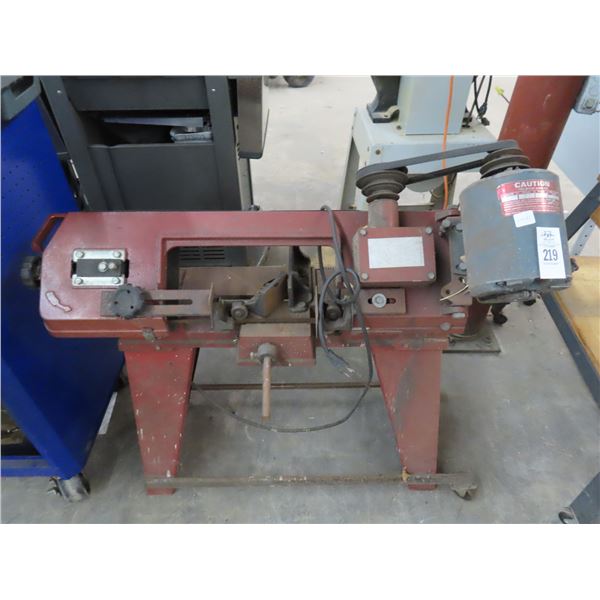 Red Vertical/Horizontal Metal Band Saw