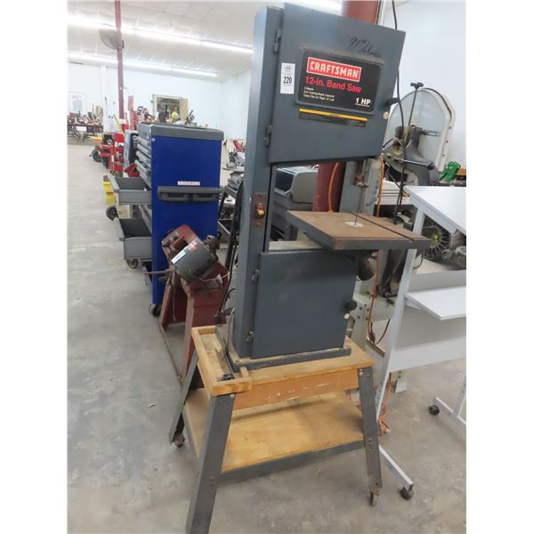 Craftsman 12" Band Saw w/Rolling Stand