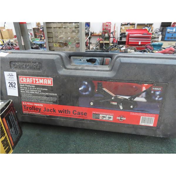 Craftsman 2.25 Ton Trolly Jack w/Case