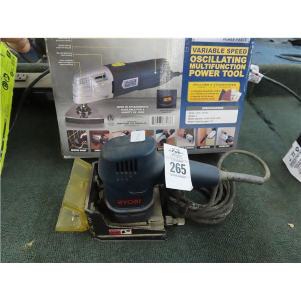 Ryobi Biscuit Cutter, Chicago Multi Tool