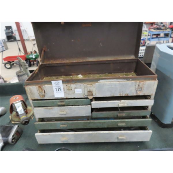 Vintage Metal Toolbox