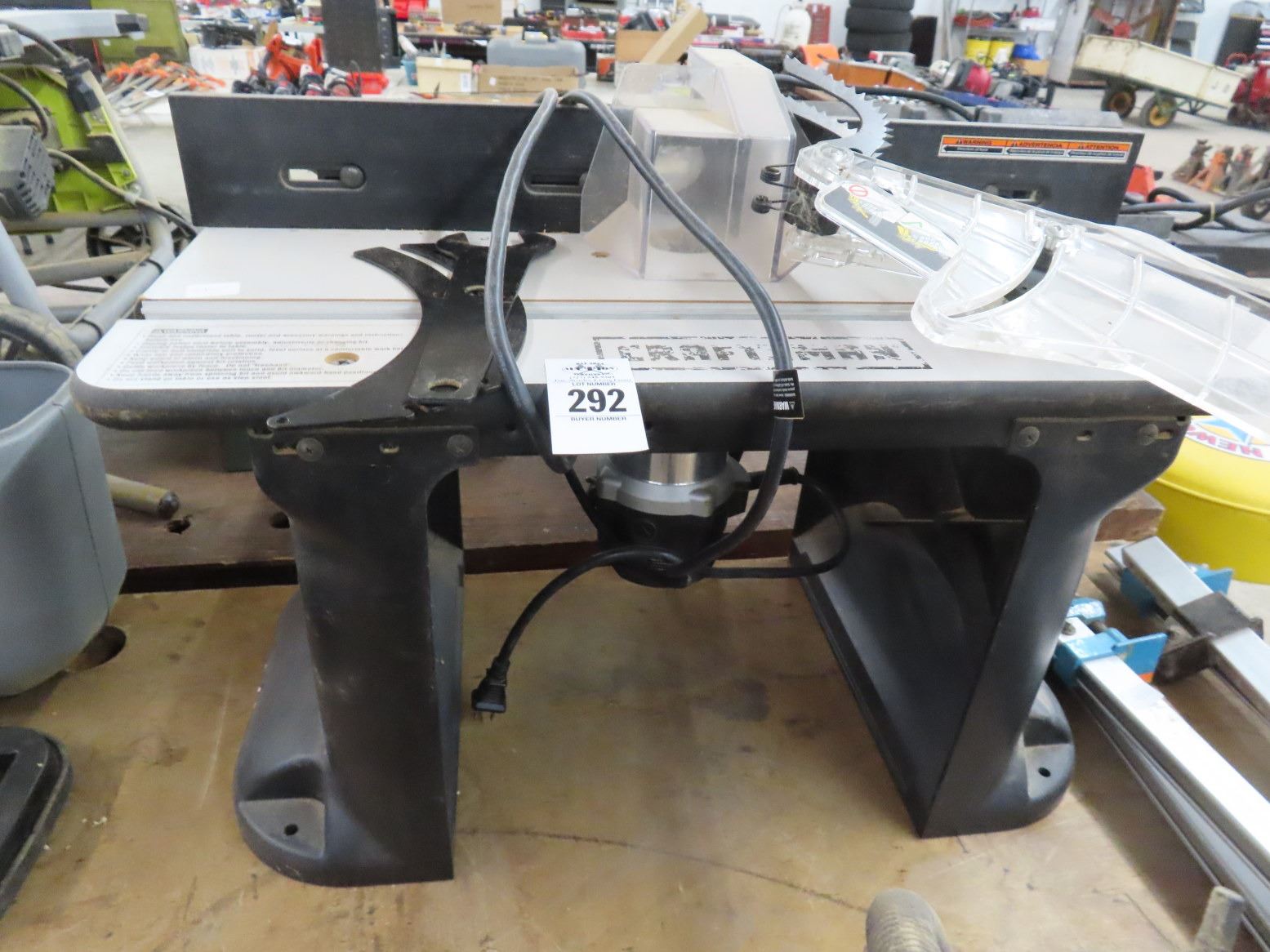 Craftsman Router Table