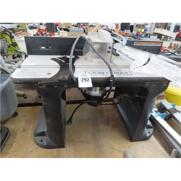 Craftsman Router Table