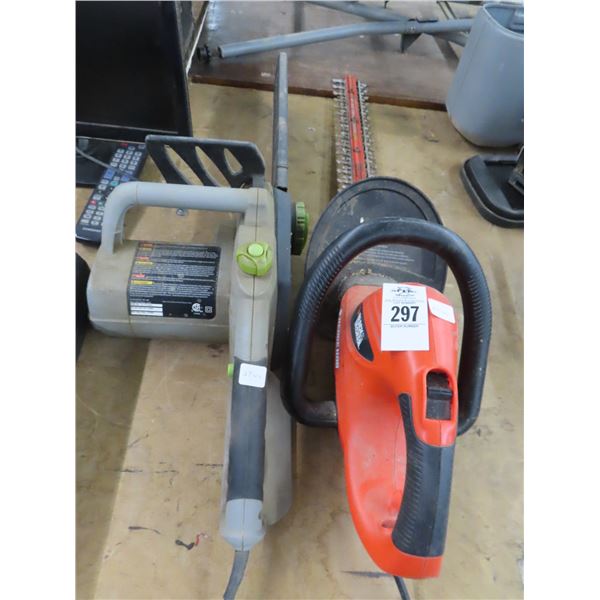 Electric Hedge Trimmer, Chainsaw