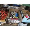 Image 1 : Boxes 3 w/Ext. Cord, Electrical Hardware, Supplies