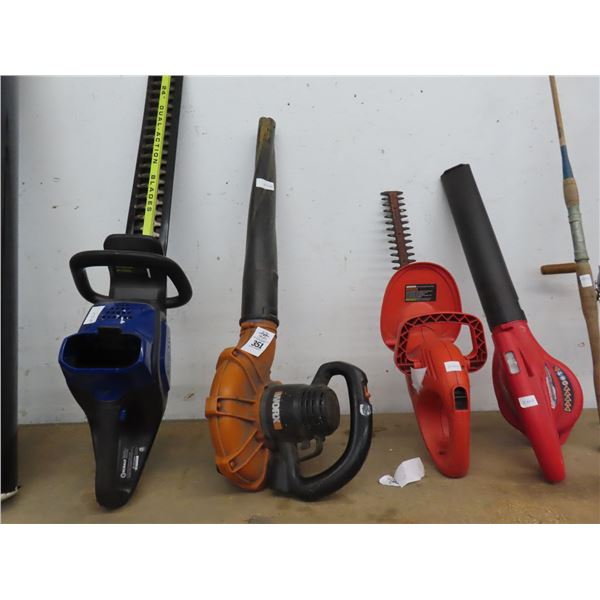 Electric Blowers 2, Hedge Trimmers - 2