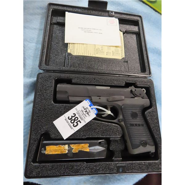 Ruger P85  9MM Pistol w/Clip and Case - S # 30125275