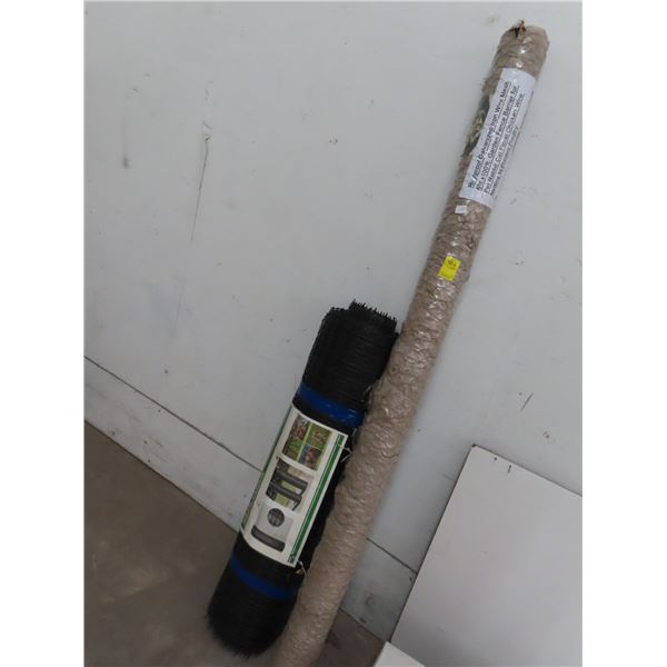 Galvanized Iron Mesh Garden Fence  6  X  100  Ft. - Plastic Mesh Safety