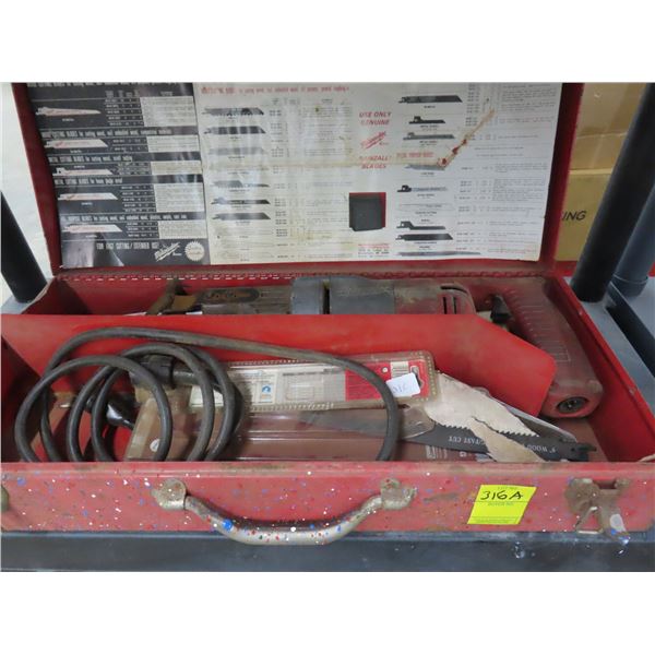 Milwaukee Electric Sawzall w/Case