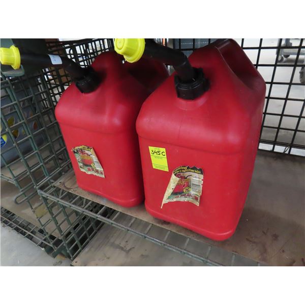 2-5 Gallon Gas Cans