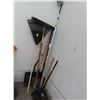 Image 1 : Shovels, Leaf Rake, Axe, Dust Pan