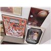 Image 1 : Framed Baseball Memorabilia Cal Ripkin Jr. /Lou Gehrig/Dodgers/Cardinals
