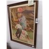 Image 1 : Lou Brock Framed Autographed Print