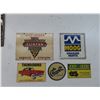 Image 1 : Metal Advertising Signs Thunderbird, John Deere, Chevrolet