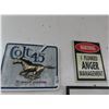 Image 2 : Colt 45 Anger Management, Street Signs, Other Metal Wall Signs - 5