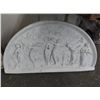 Image 1 : Textured Greek Figural Arched Wall Art