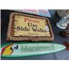 Image 1 : Nautical Style Sidewalk Sign, Magravetti Wall Art