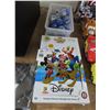 Image 1 : Disney Dome Collectible Figurines in Box, Loose Ones in Bin
