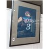 Image 1 : Iverson #3 Jersey Framed Memorabilia From Kevin Carter Estate
