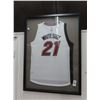 Image 1 : White Side #21 Autographed Jersey From Kevin Carter Estate