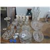 Image 1 : Crystal, Pressed Glass, Mugs, Vase, Ice Bucket