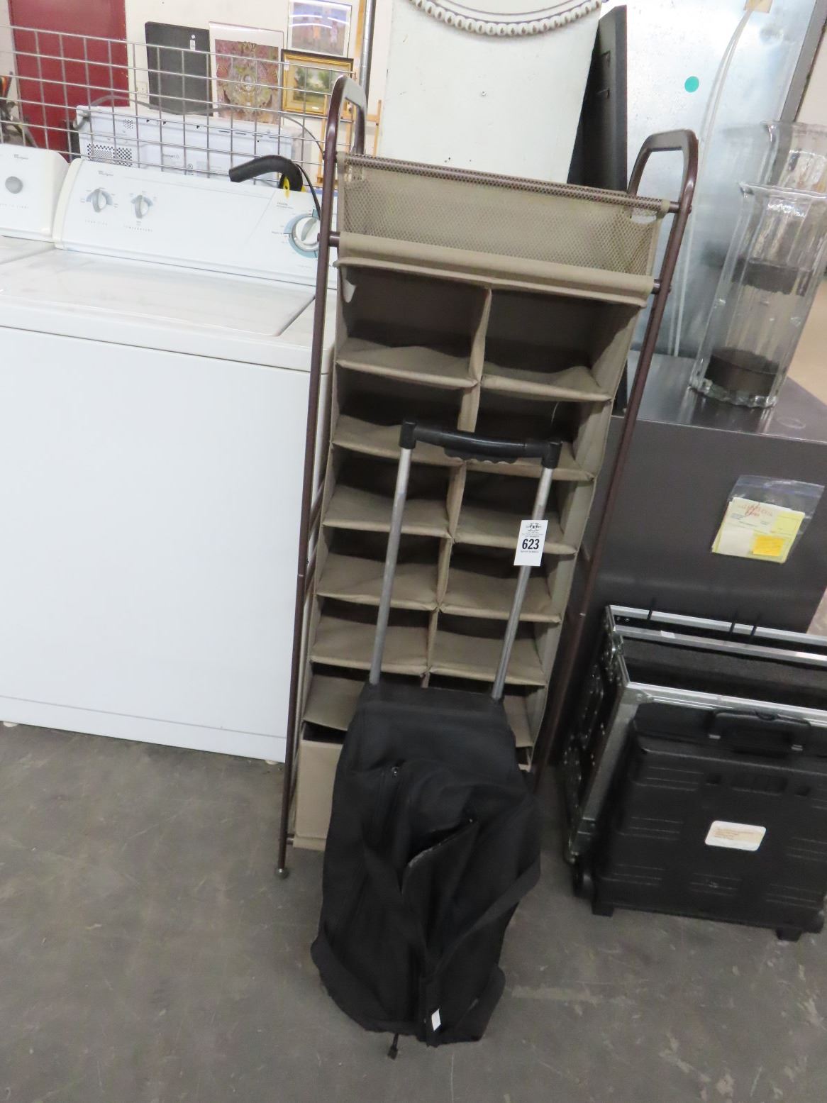 Soft Show Racks Rolling Luggage, Soft Shoe Rack