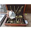 Image 2 : Brass Utensils w/Case