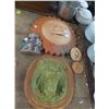Image 1 : Clay Suns, Moon, Wall Décor