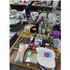Image 1 : Vintage Bottles, ET Ornament, Guitar Décor, Washboard, Collectibles