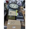 Image 1 : Speaker Mount, Large Clock, Card Reader, Wall Art
