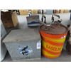 Image 1 : Metal Gas Can, Vintage Cooler